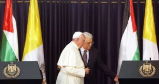 Papa Francisco diz que impasse Israel-Palestina é "inaceitável"