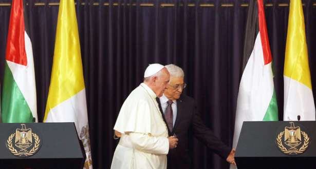 Papa Francisco diz que impasse Israel-Palestina é "inaceitável"