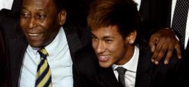 Copa 2014 - Pelé elogia evolução de Neymar, mas ainda não vê craque como líder