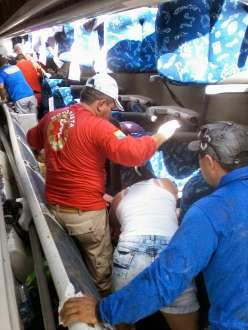 Brasil - Sobe para mais de 20 os mortos no acidente de ônibus no Ceará