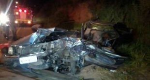 MG - Grave acidente deixa uma vítima fatal e cinco feridos em Governador Valadares