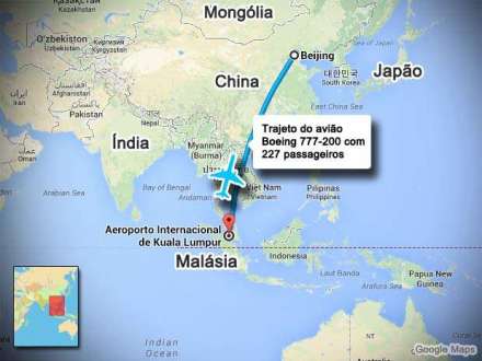 Ásia - Buscas de avião da Malaysia Arilines desaparecido podem levar um ano