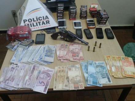 MG - 03 são detidos após realizar assalto em boate de Curvelo