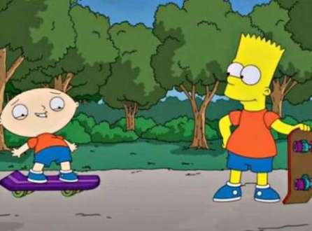 Os Simpsons e os Griffin vão se encontrar em um episódio de 'Family Guy'