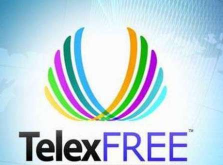 Logotipo da TelexFree; empresa é acusada de fraude bilionária por formação de pirâmide financeira