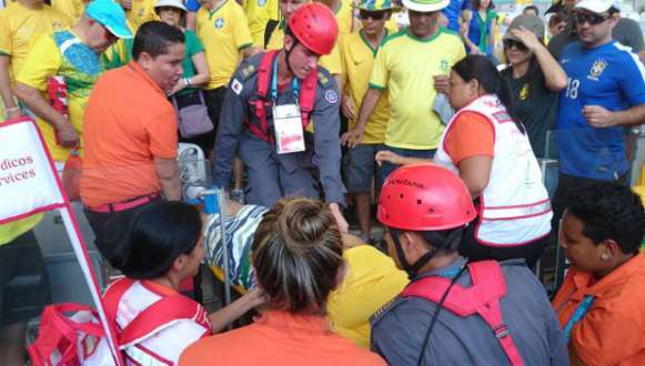 Copa 2014 - Morre torcedor que sofriu um infarto durante jogo do Brasil