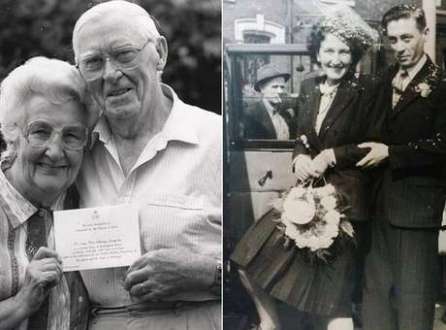 O casal ficou casado por 68 anos, em Manchester, na Ingleterra