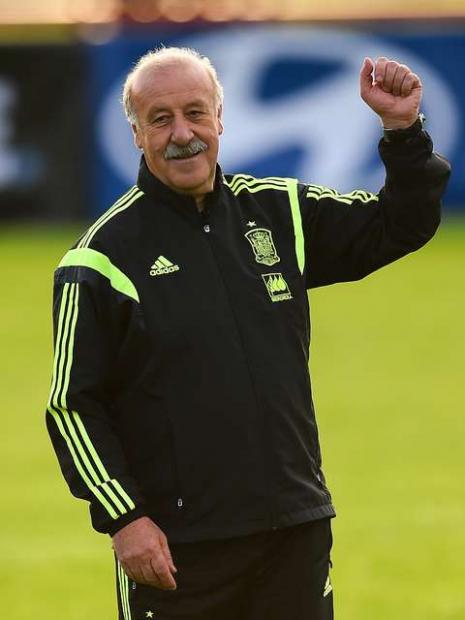 Vicente Del Bosque colocou o favoritismo para o Brasil