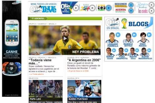 Argentinos também destacam o talento do brasileiro