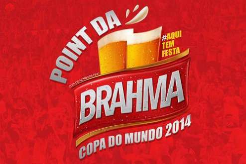 Montes Claros - Point da BRAHMA, promove exibição dos jogos da seleção brasileria em Montes Claros