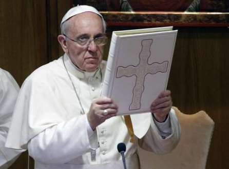 O papa Francisco em foto de arquivo