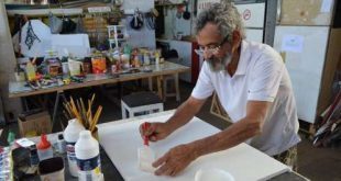 As telas do artista plástico Paulo Roberto Sarmento, mais conhecido como Shaul, poderão ser conhecidas pela população a partir do dia 18 de junho na Galeria Godofredo Guedes do Centro Cultural Hermes de Paula