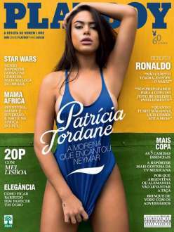 A mineira Patrícia Jordane, 21 anos, é a estrela da edição de junho da Playboy