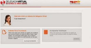 MG - Delegacia Virtual ainda tem baixa procura no estado