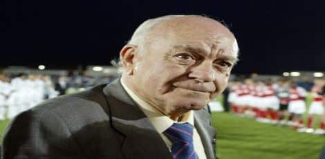Presidente de honra do Real Madri, Di Stefano é um dos jogadores de futebol mais famosos do clube