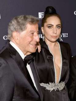 Lady Gaga e Tony Bennett lançaram o álbum Cheek To Cheek no Lincoln Center, em Nova York