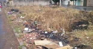 Montes Claros - Moradores temem doenças com lixo em lote vago na Vila Guilhermina