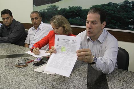 Montes Claros - Prefeito cobra ação de órgãos de combate à seca para amenizar situação do município