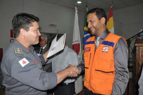 Montes Claros - Mattson Malveira, Coordenador da Defesa Civil de Montes Claros é homenageado pelo Corpo de Bombeiros