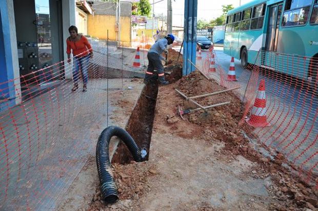 Montes Claros - Começaram as obras de ampliação do Olho Vivo em Montes Claros