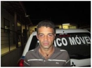 Edmar Cláudio Vilaça, de 37 anos, foi preso e levado para a delegacia