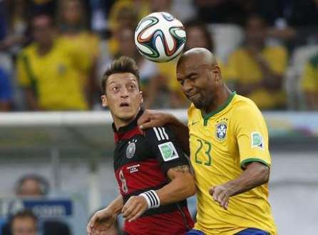 Brasil levou sete gols da Alemanha