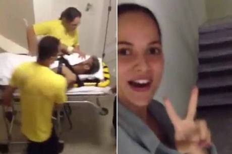 Vídeo - Após dar risada de Neymar em vídeo, enfermeira é demitida de hospital em Fortaleza