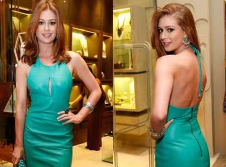 Marina Ruy Barbosa vai a evento com costas nuas - Crédito das fotos: Felipe Assumpção/AgNews
