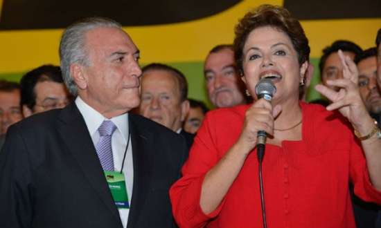 Coligação adversária reclamou da propaganda eleitoral de Dilma e Michel Temer