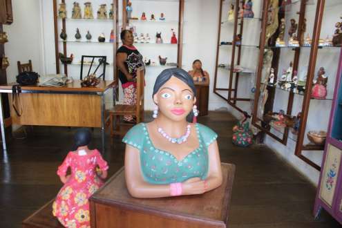 Montes Claros - Loja de artesanato é destaque entre consumidores de arte