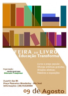 Montes Claros - Bairro São José recebe Feira do Livro neste sábado