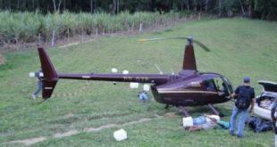 Helicóptero do deputado Gustavo Perrella foi apreendido em novembro de 2013 com 443 quilos de cocaína