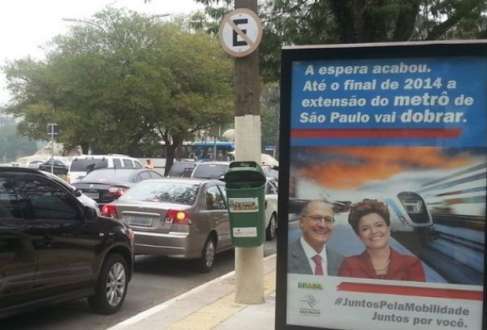 Greenpeace pode ser alvo de inquérito policial por juntar Dilma e Alckmin em cartaz