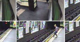 Uma mulher conseguiu salvar o bebê momentos antes da chegado do trem; o fato aconteceu na estação Goodge Street, em Londres