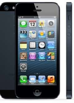 Lançado em setembro de 2012, a Apple iPhone 5 conta com uma tela de quatro polegadas, conexão 4G e memória RAM de 1GB; o armazenamento do modelo vai de 16 GB a 64 GB