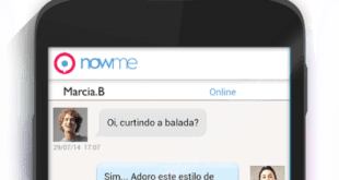 Cadastro é feito através do Facebook, após a instalação do aplicativo