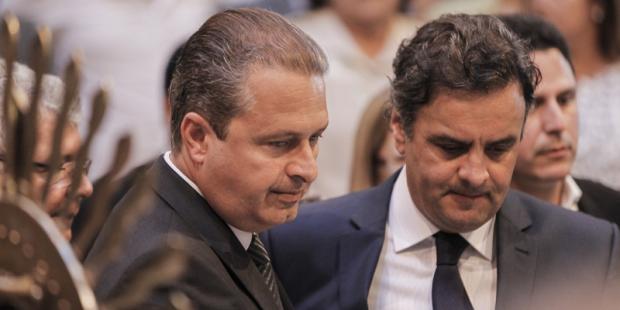 Aécio Neves lembra última mensagem e exalta relação com Campos