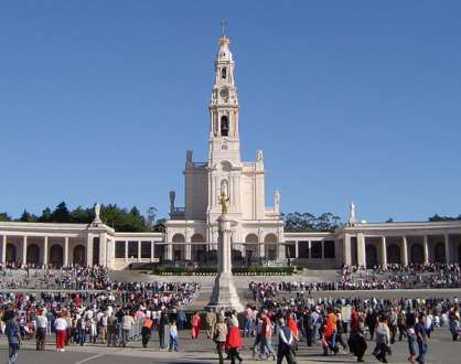 Santuário de Fátima em Portugal