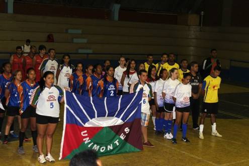Montes Claros - Abertura dos "Jogos Universitários" foi realizada no Ginásio Darcy Ribeiro‏