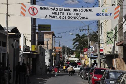 Montes Claros - Prefeitura faz intervenções para melhorar o trânsito na cidade