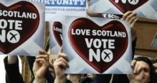 Europa - Escócia rejeita independência com 55% dos votos