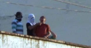 Presos queimaram colchões e mataram um detento decapitado (Jonas Santos)