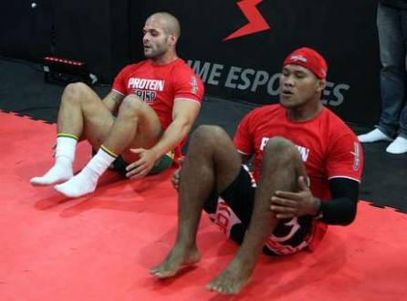 Ronaldo Jacaré intensificou sua preparação física