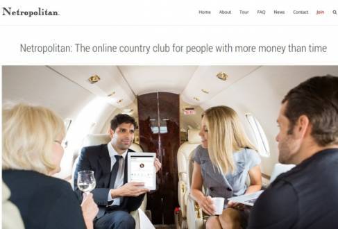 Rede social lançada na terça-feira (16) por um milionário americano elevou o conceito de "rede social exclusiva" a outro nível.