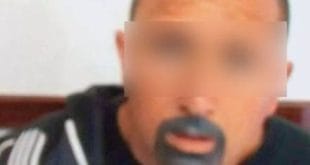 Éder Luiz da Silva usava um cavanhaque feito, aparentemente, por caneta quando foi preso