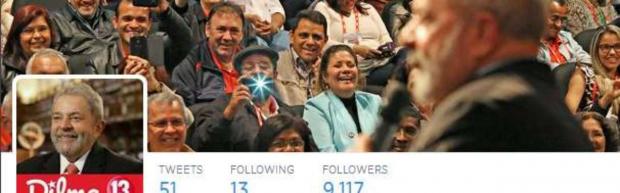 Eleições 2014 - A um mês das eleições, Lula estreia perfil no Twitter