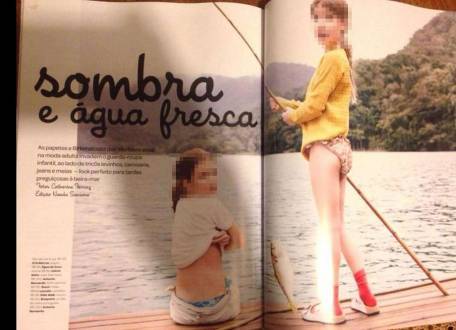 Moda - Após denúncia, Vogue nega sexualização de ensaio infantil