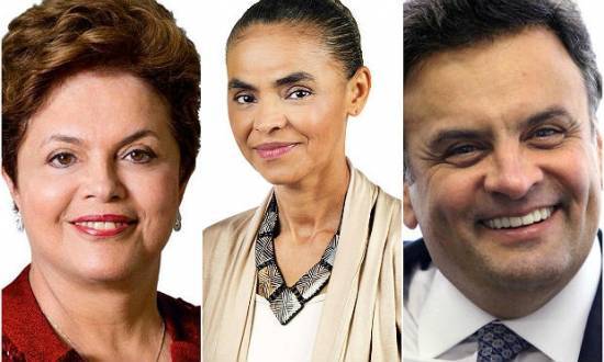 Dilma, Marina e Aécio seguem em disputa acirrada pela preferência do eleitor brasileiro