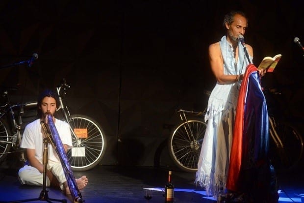 O espetáculo "eu sou da sua laia" também foi apresentado em Belo Horizonte, no Sesc Palladium, em setembro