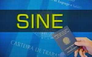 Vagas do Sine em Montes Claros – 08/10/2014